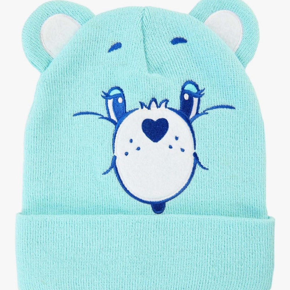 Fun Costumes - Bedtime CareBear Knit Hat - Size: OS (Adult)